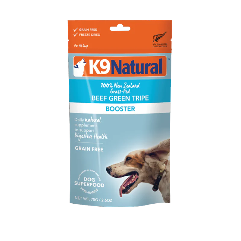 K9 Natural - Freeze Dried - Beef Green Tripe - Booster