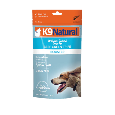 K9 Natural - Booster - Freeze Dried - Beef Green Tripe