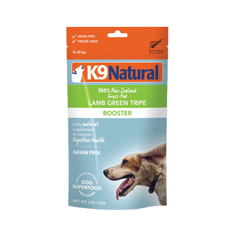 K9 Natural - Freeze Dried - Lamb Green Tripe - Booster