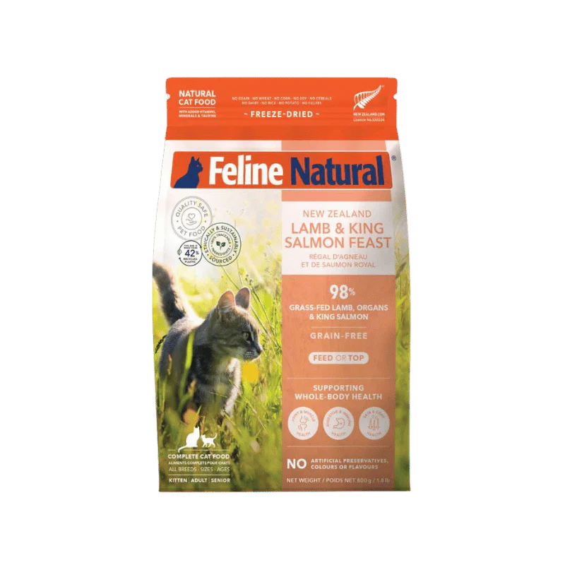
                  
                    Feline Natural - Freeze Dried - Lamb & King Salmon Feast
                  
                