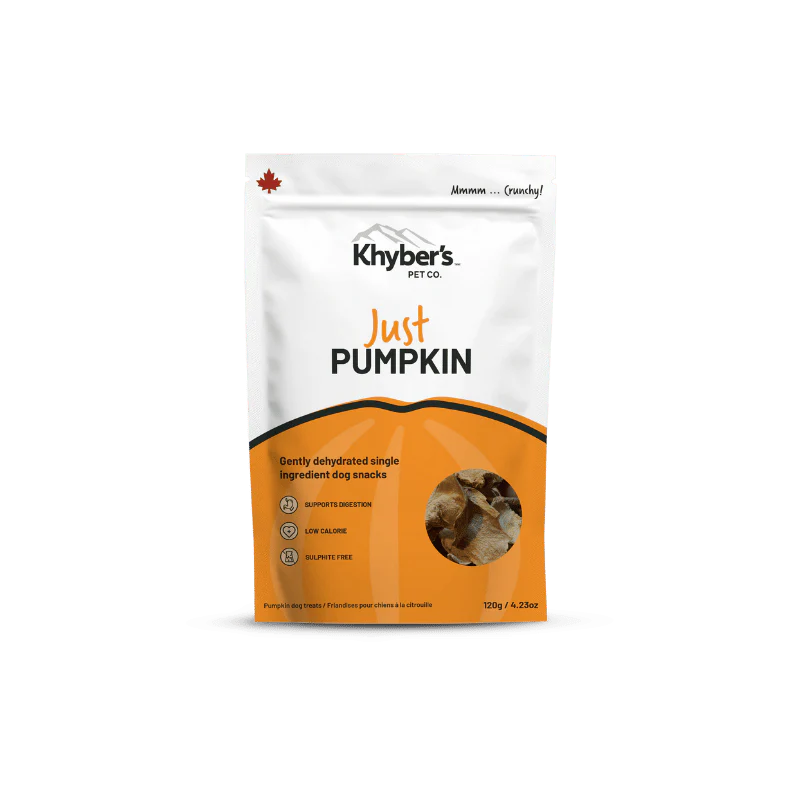 Khyber's - Treats - Just Pumpkin - 120g
