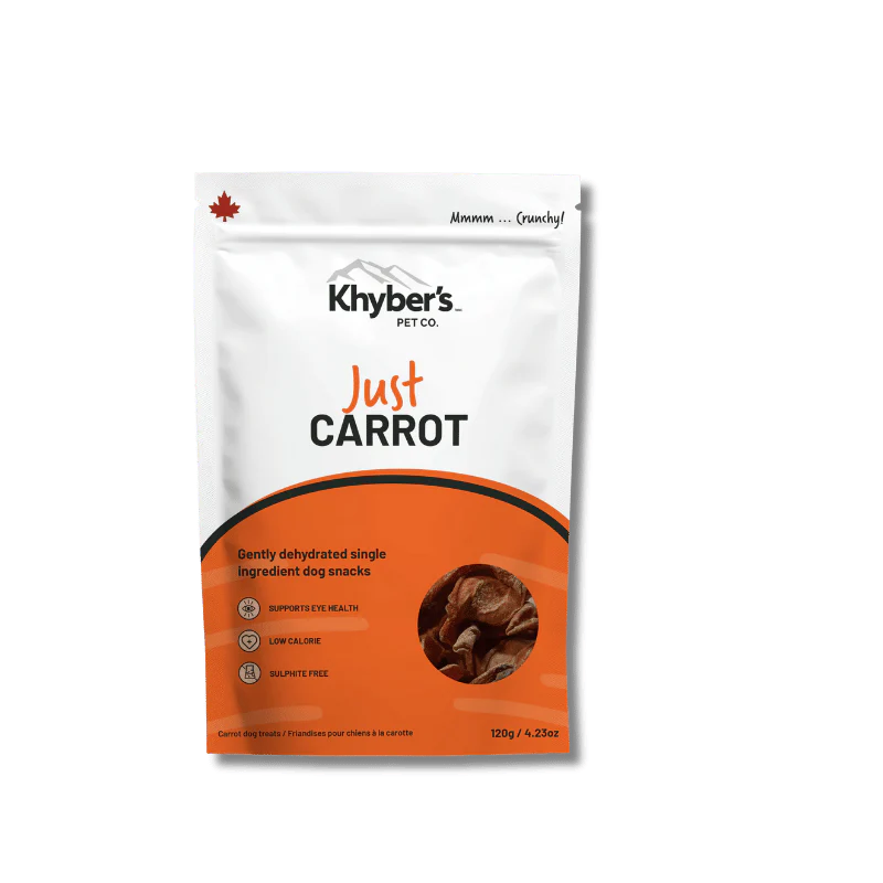 Khyber's - Treats - Just Carrot - 120g