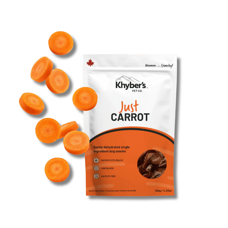 
                  
                    Khyber's - Treats - Just Carrot - 120g
                  
                