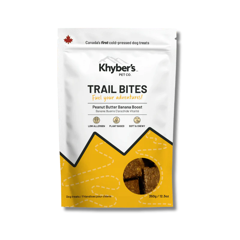 Khyber's - Treats - Trail bites - Peanut Butter Banana Boost - 350g