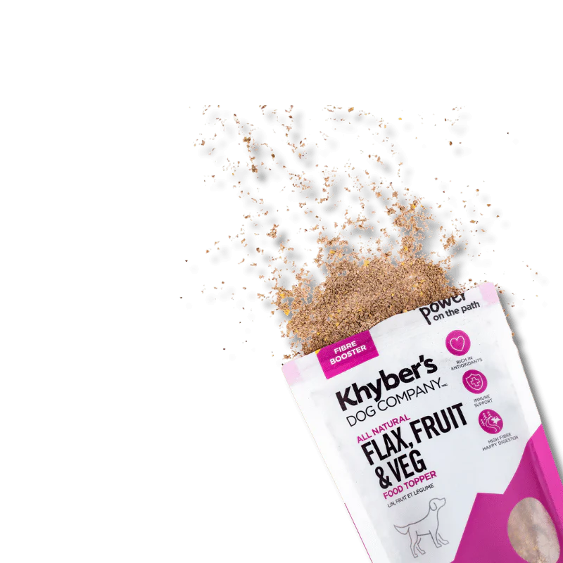 
                  
                    Khyber's - Supplement - Flax, Fruit & Veg - Perfect Poops - 170g
                  
                