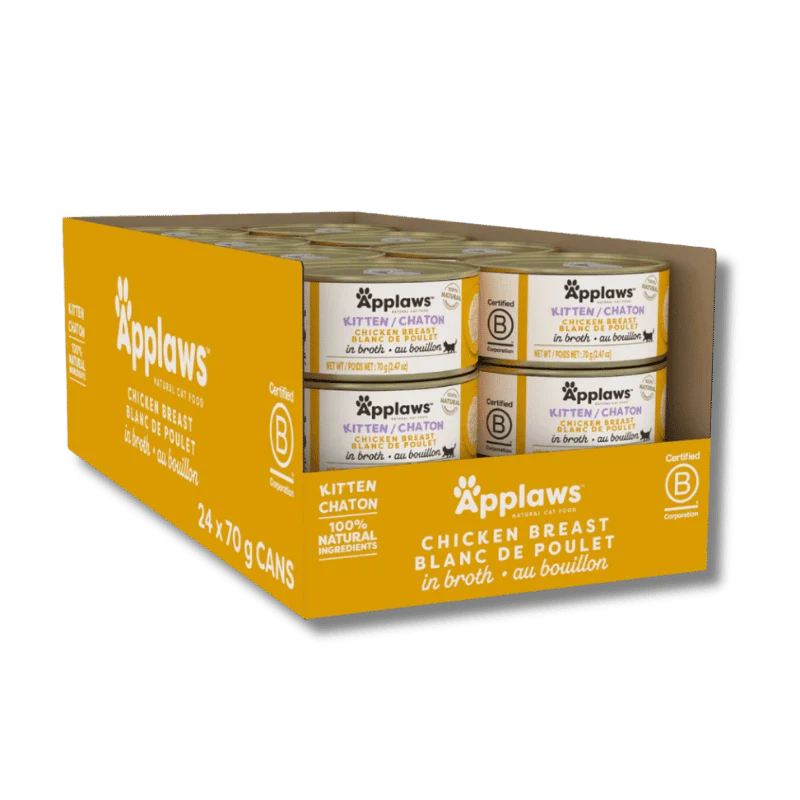 
                  
                    Applaws - Can - Chicken - Kitten -70g X 24
                  
                