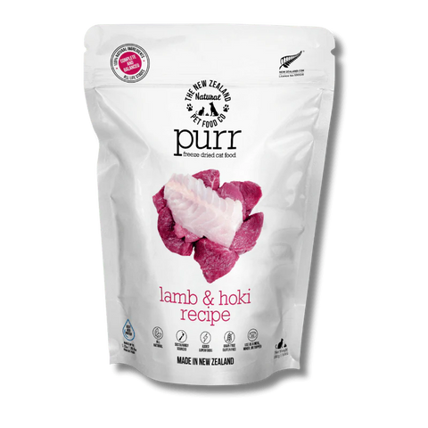 NZ Natural Pet Food Co - Freeze Dried - Food - Purr - Lamb & Hoki
