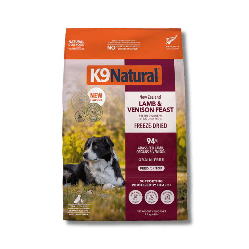
                  
                    K9 Natural - Freeze-Dried - Lamb & Venison
                  
                