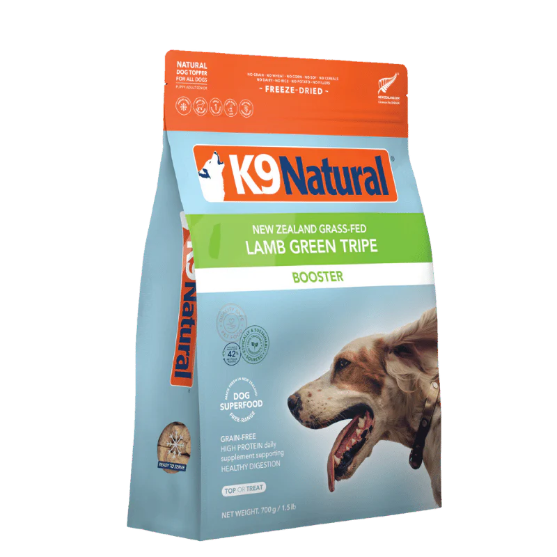 
                  
                    K9 Natural - Freeze Dried - Lamb Green Tripe - Booster
                  
                