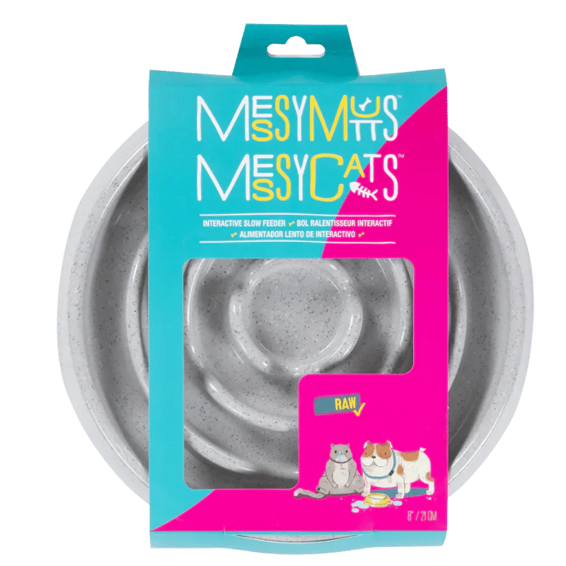 
                  
                    Messy Mutts - Feeder - Slow - Melamine - Round - 3 Cup
                  
                