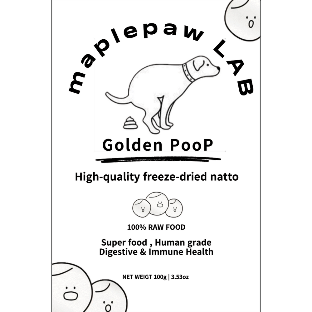 
                  
                    maplepaw LAB - Freeze-Dried Natto, Golden PooP
                  
                