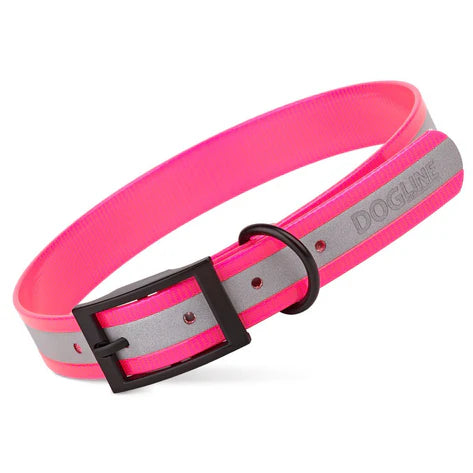 
                  
                    Dogline - Biothane Reflective Quick Release Collar
                  
                