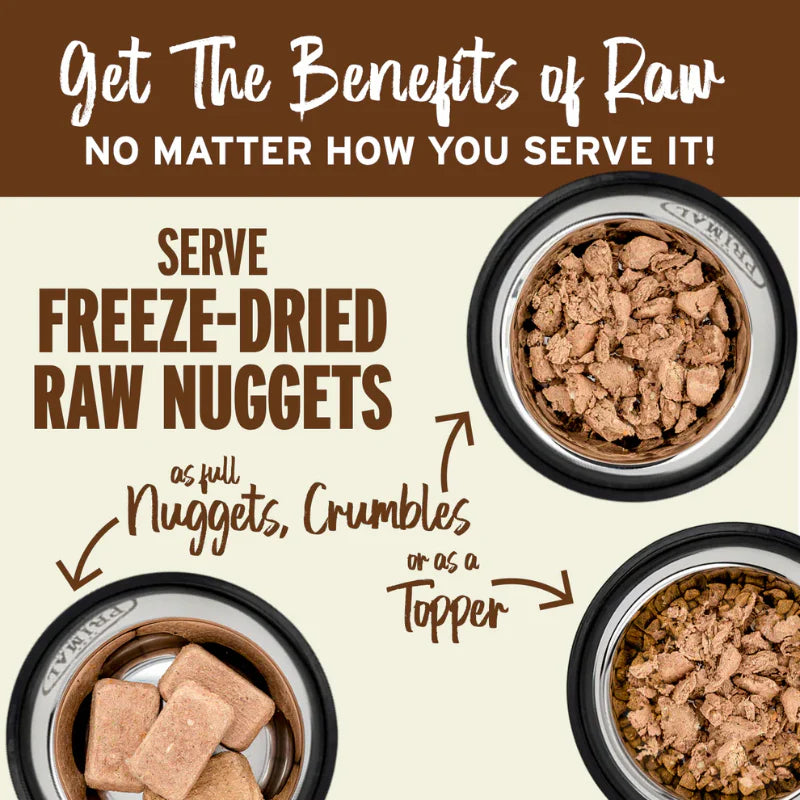 
                  
                    PRIMAL - Canine - Freeze-Dried - Nuggets - Duck
                  
                