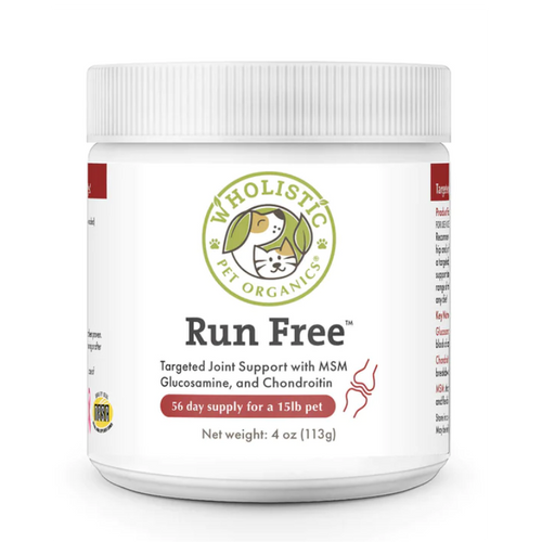 Wholistic Pet Organics - Run Free