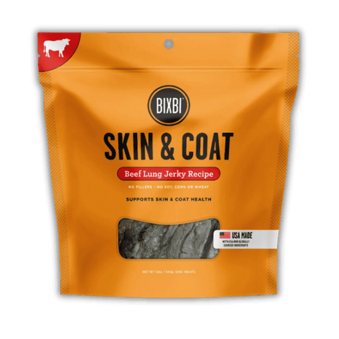 BIXBI - Jerky - Skin & Coat - Beef Lung