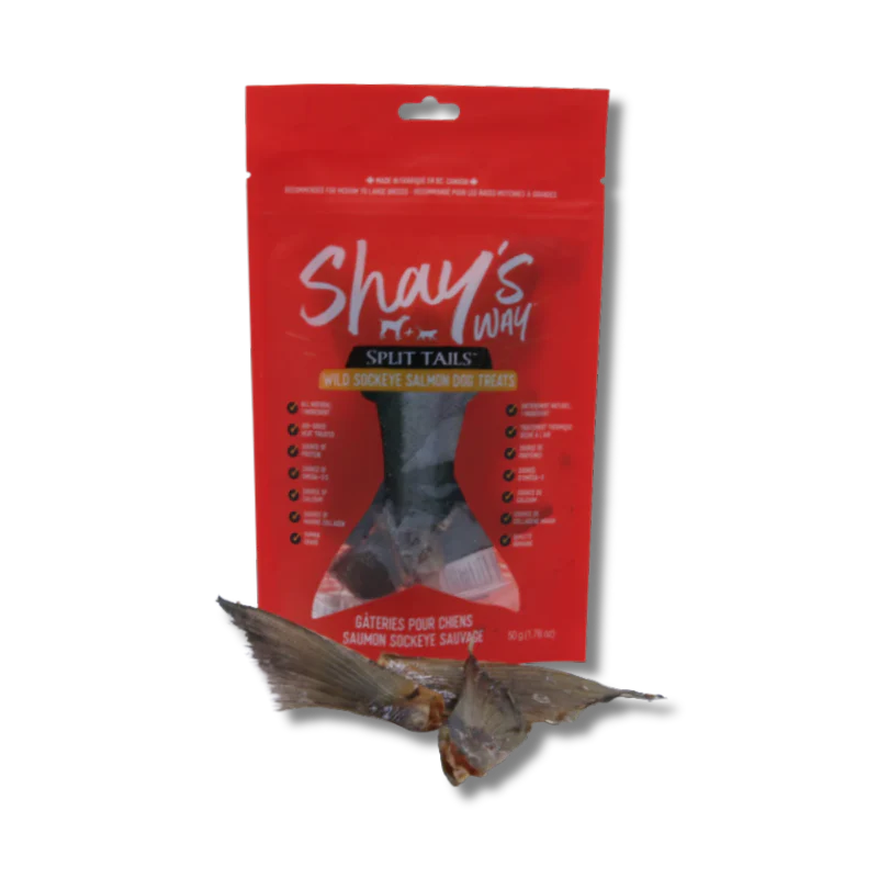 
                  
                    Shay's Way - Air Dried - Sockeye Salmon - Split Tails
                  
                