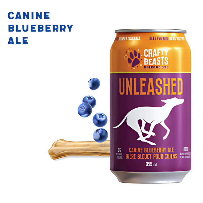 Crafty Beasts - Unleashed Blueberry Ale (6 x 355ml)