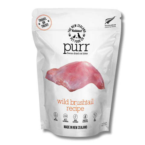 NZ Natural Pet Food Co - Freeze Dried - Food - Purr - Wild Brushtail 280g