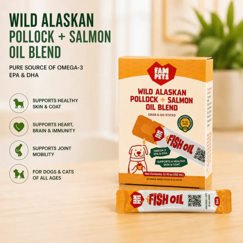 
                  
                    Fam-Pets - Alaskan - Pollock & Salmon - Omega-3 Fish Oil
                  
                