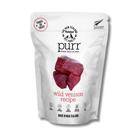 NZ Natural Pet Food Co - Freeze Dried - Treats - Purr - Wild Venison 50g