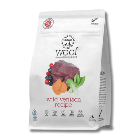 NZ Natural Pet Food Co - Freeze Dried - Food - Woof - Wild Venison