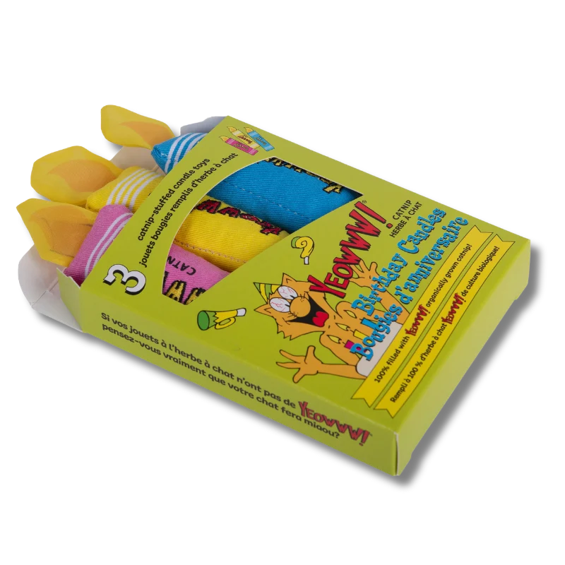 
                  
                    Yeowww! - Catnip - Toy - Birthday Candles
                  
                
