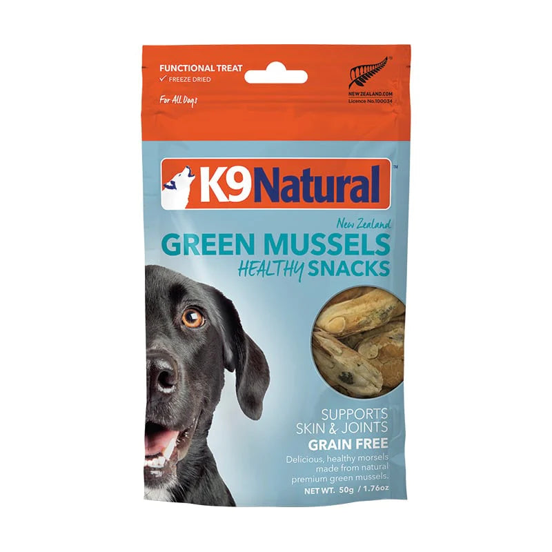 K9 Natural - Freeze Dried - Green Lip Mussel - Treats 50g