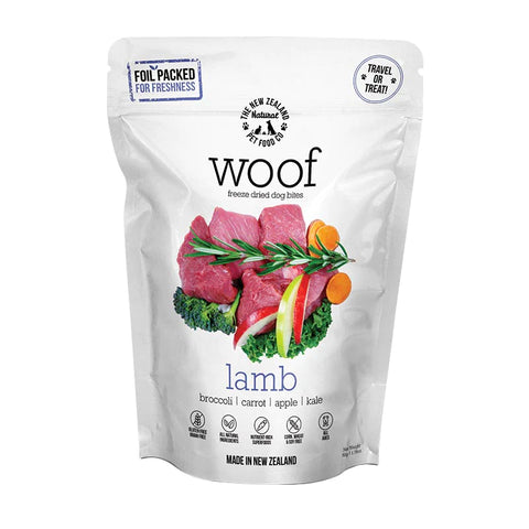 NZ Natural Pet Food Co - Freeze Dried - Treats - Woof -  Lamb