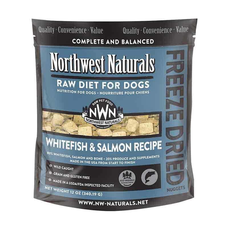 Northwest Naturals - Dog - Freeze Dried - Whitefish & Salmon Nuggets - 12oz