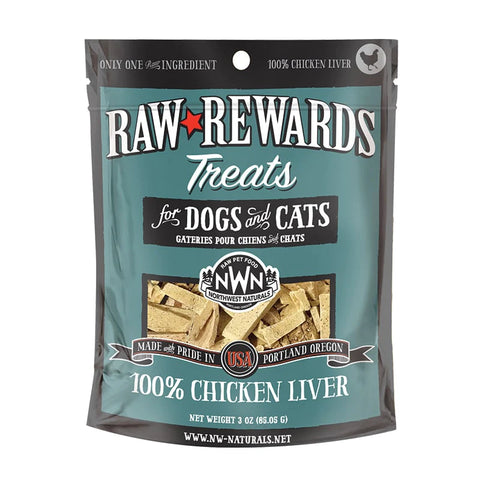 Northwest Naturals - Treats - Freeze-Dried - Liver - Chicken - 3oz