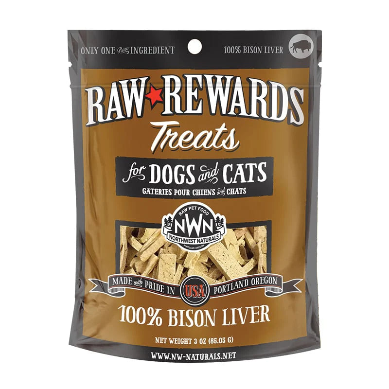 Northwest Naturals - Liver Treats - Bison Liver - 2.5oz