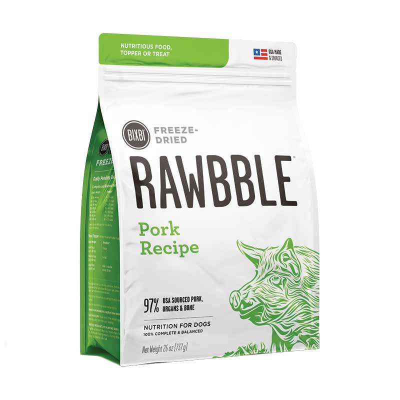 BIXBI - Freeze Dried Rawbble - Freeze Dried Pork