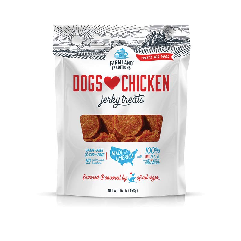 Farmland Traditions - Dogs Love Chicken Jerky Treats