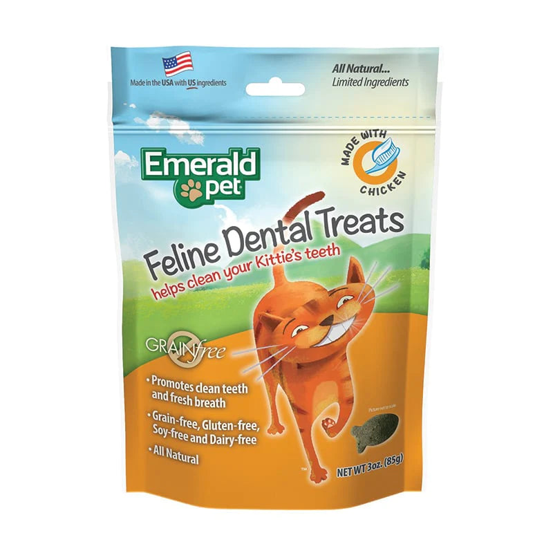 Emerald Pet - Cat - Cat Dental Treat - Chicken