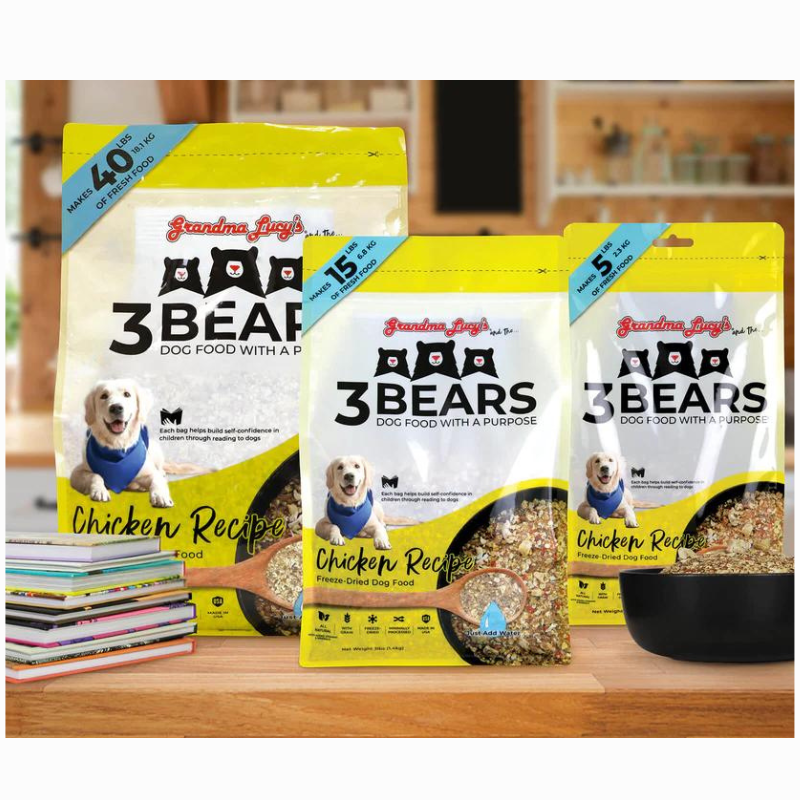 
                  
                    Grandma Lucy's -  3 Bears Chicken Dog Food
                  
                