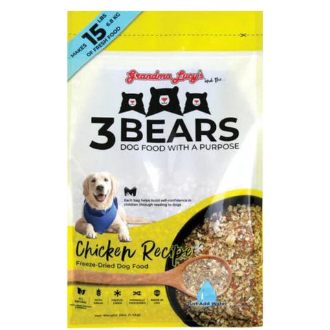 Grandma Lucy's -  3 Bears Chicken Dog Food