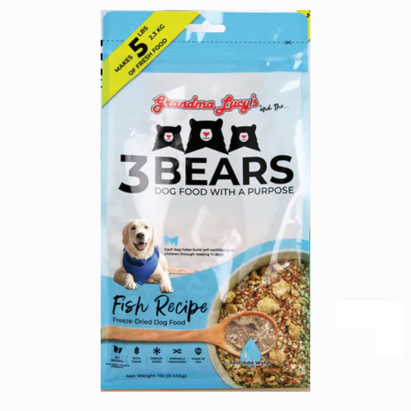 Grandma Lucy's -  3 Bears Fish Dog Food