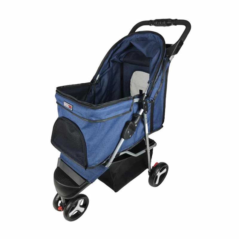 DOGLINE - Casual Pet Stroller - Blue