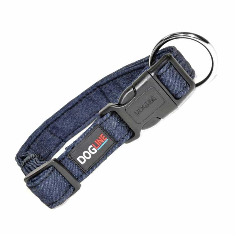 DOGLINE - Denim Dog Collar - Blue