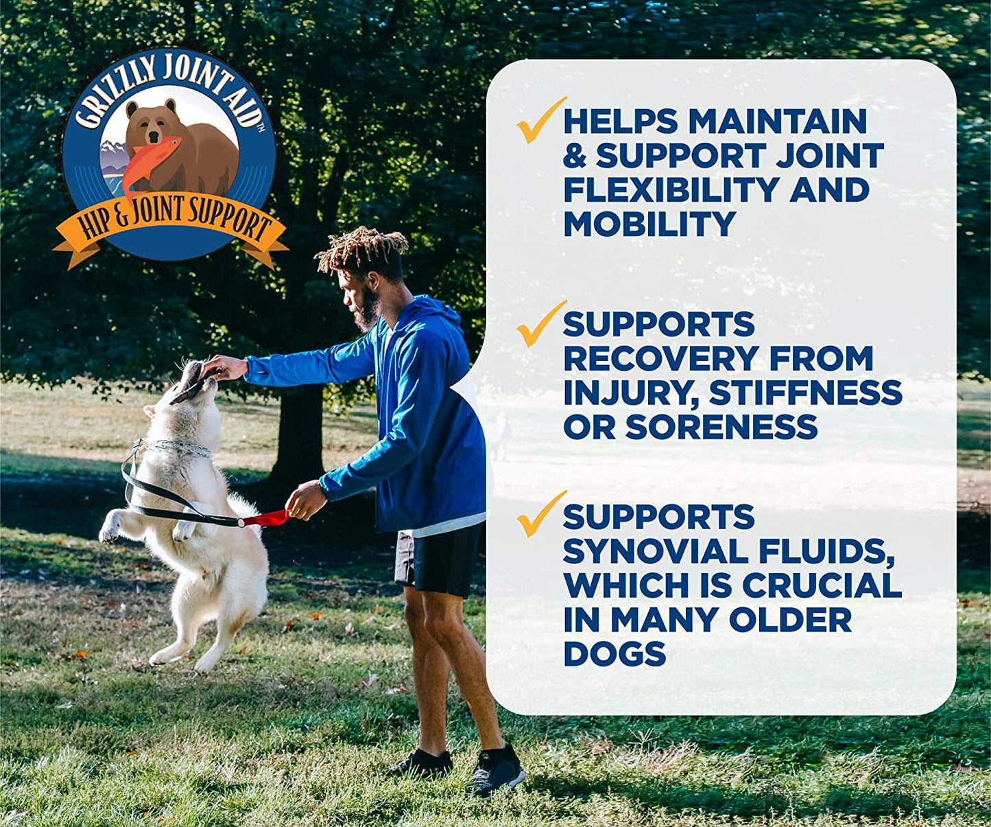 
                  
                    Grizzly - Liquid Joint Aid for Dogs
                  
                