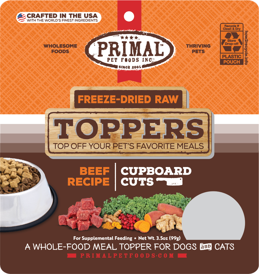 PRIMAL - Topper - Cupboard Cuts - Beef