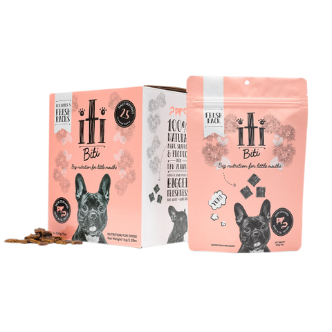 iTi - Dog - Air-Dried - Beef & Eel - Pouches (5 x 200g)