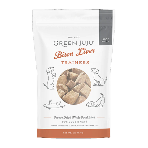 Green Juju - Freeze-Dried - Trainers - Bison Liver - 3oz