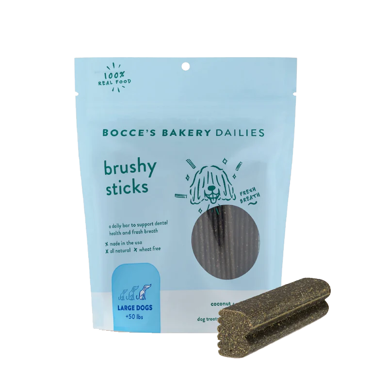 
                  
                    Bocce's Bakery - Soft & Chewy Brushy Sticks
                  
                