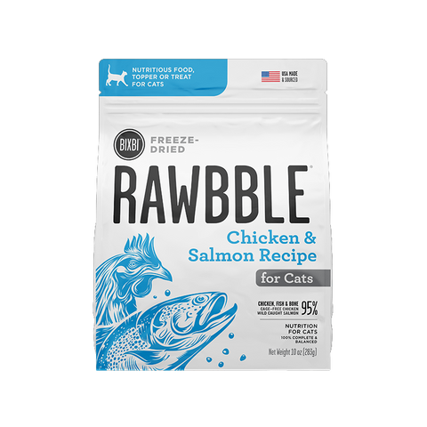 BIXBI - Cat - Freeze-Dried - Rawbble - Chicken & Salmon