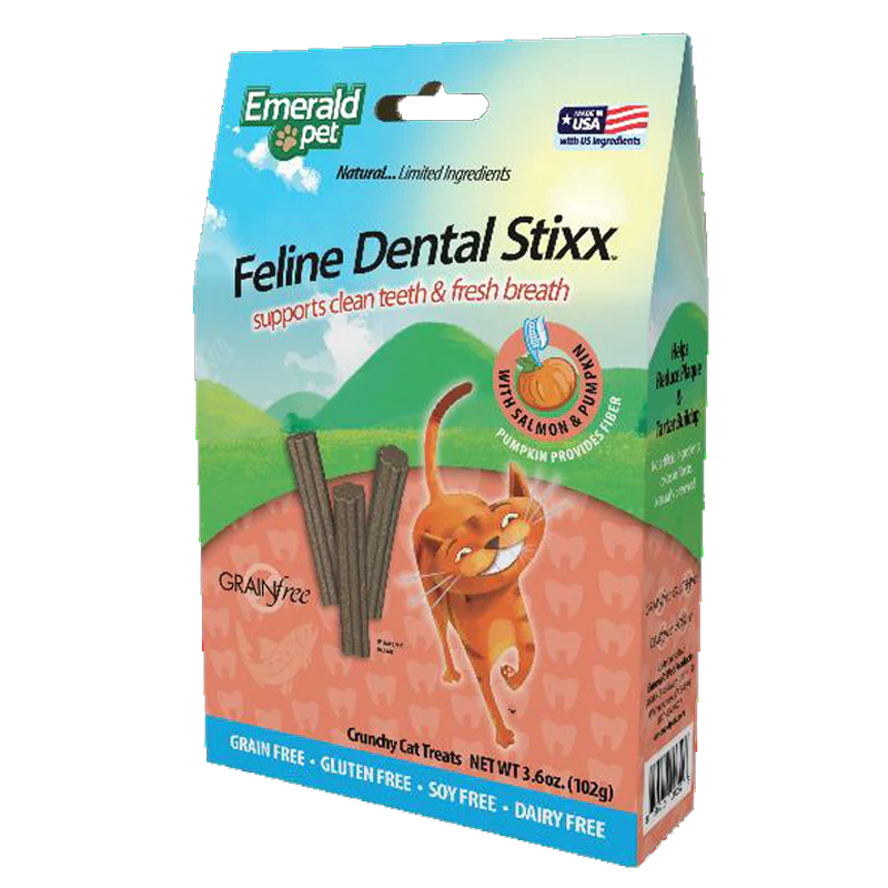 Emerald Pet - Cat - Dental Stixx - Salmon