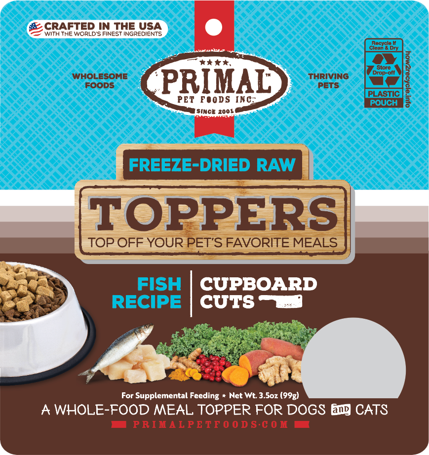 PRIMAL - Topper - Cupboard Cuts - Fish