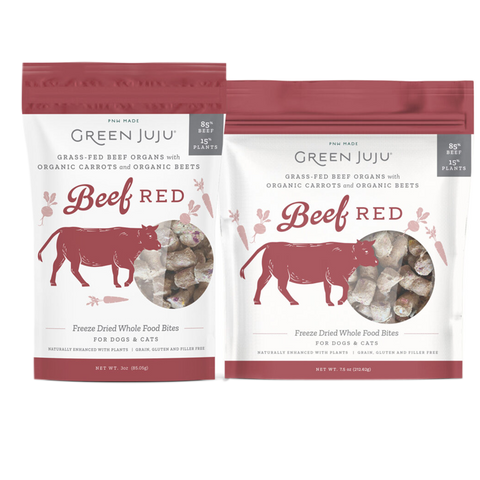 Green Juju - Freeze-Dried - Whole Food Bites - Beef Red