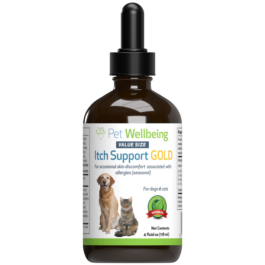 Itch Support Gold - for Soothing Allergy-Related Itch in Cats