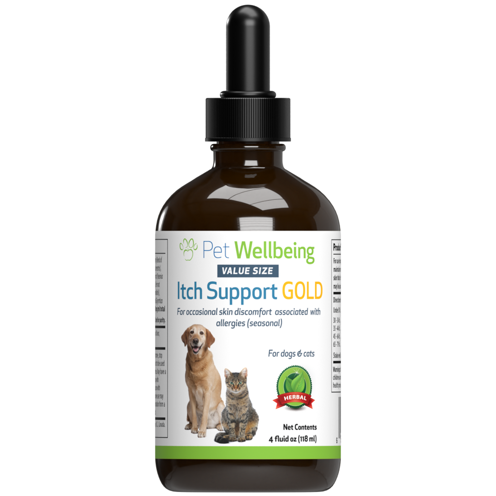 Itch Support Gold - for Soothing Allergy-Related Itch in Cats